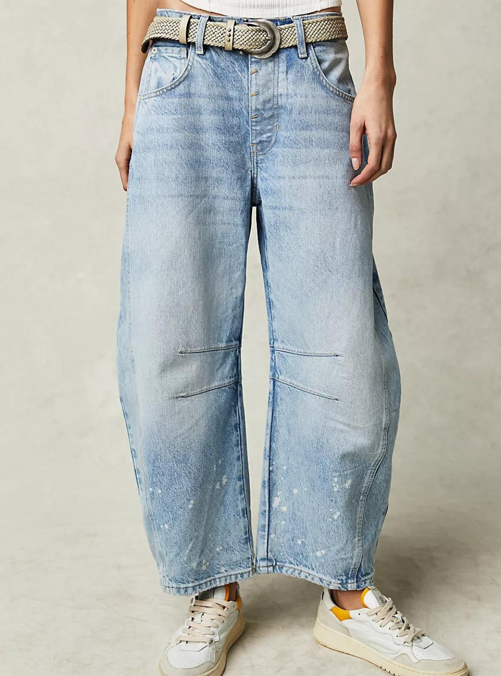 Lucky You Mid Rise Barrel Jeans