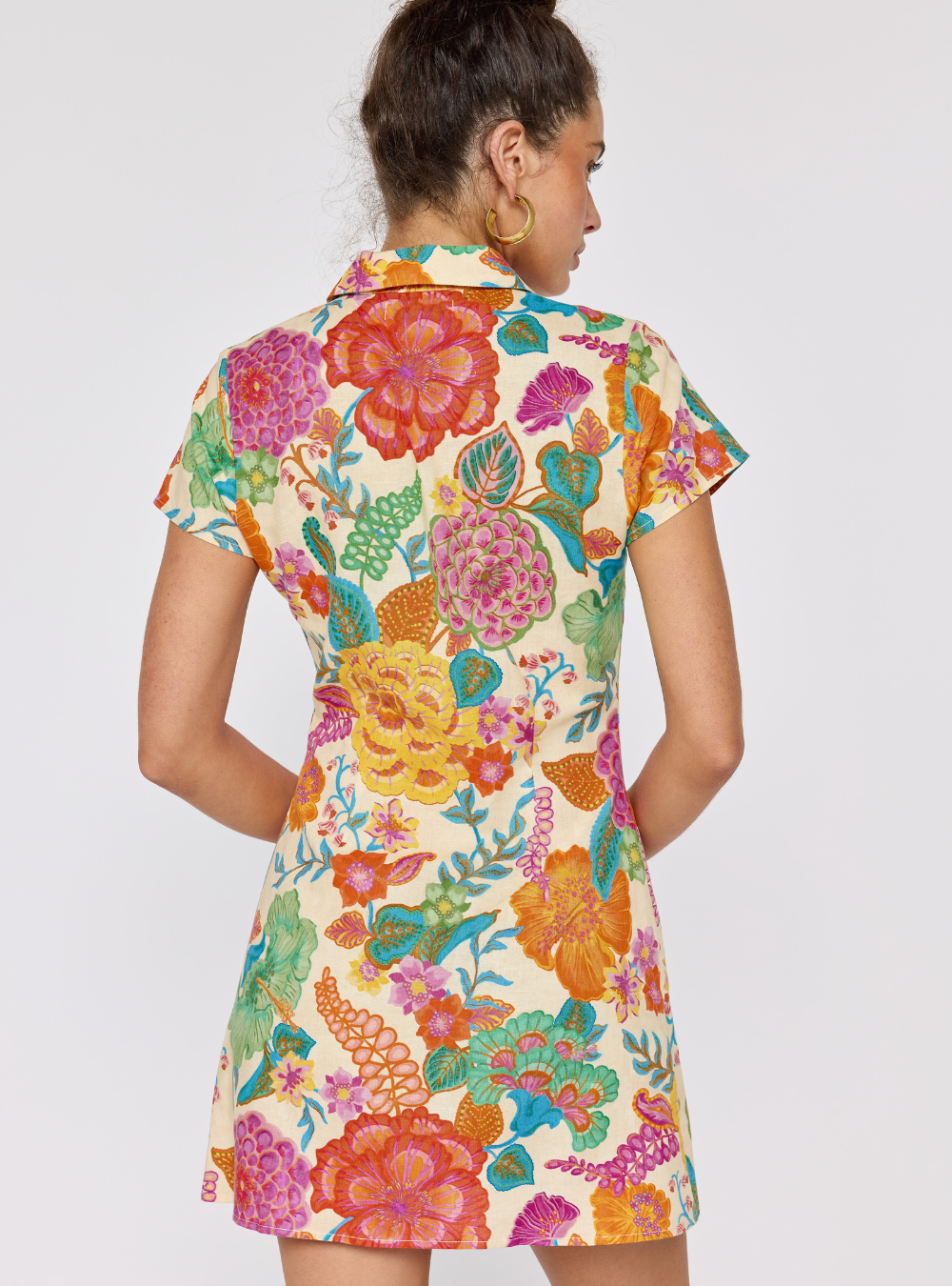 Cindy Mini Dress - White Sands