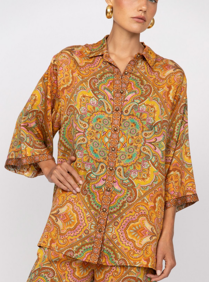 Esther Shirt - Cinnamon