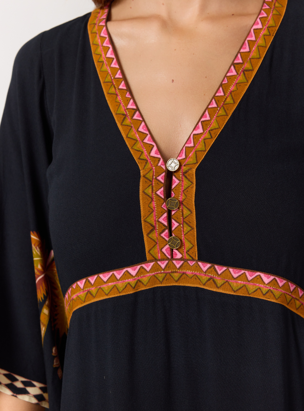 Empire Maxi Dress - Safari