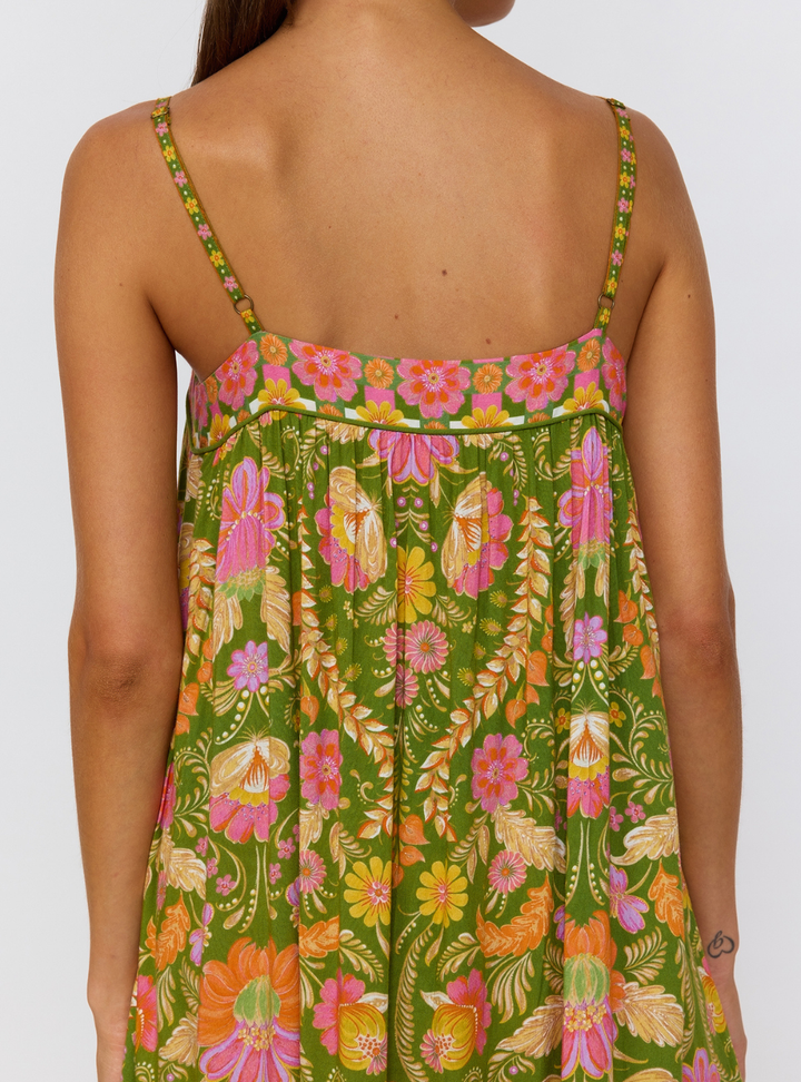 Estella Midi Dress - Guava