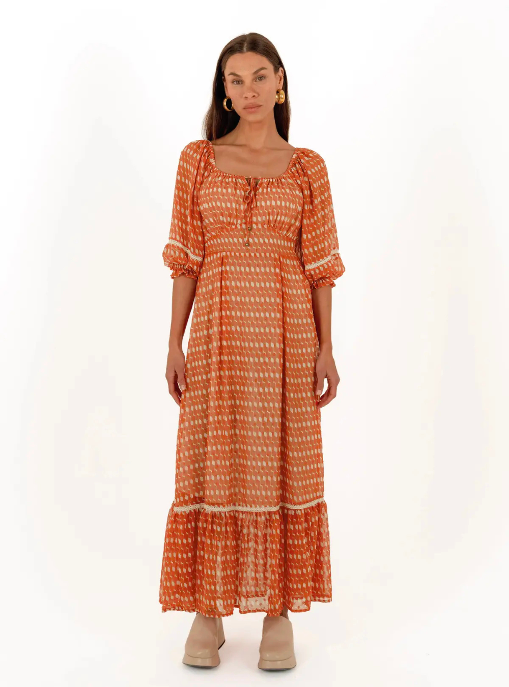 Gigi Maxi Dress - Ochre