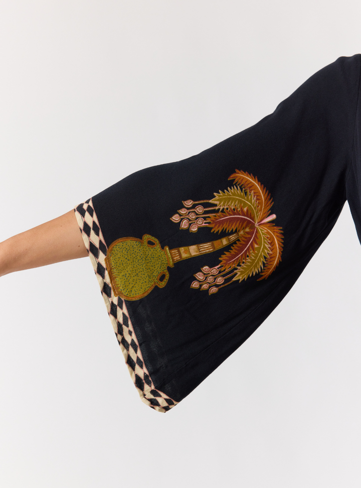 Empire Maxi Dress - Safari