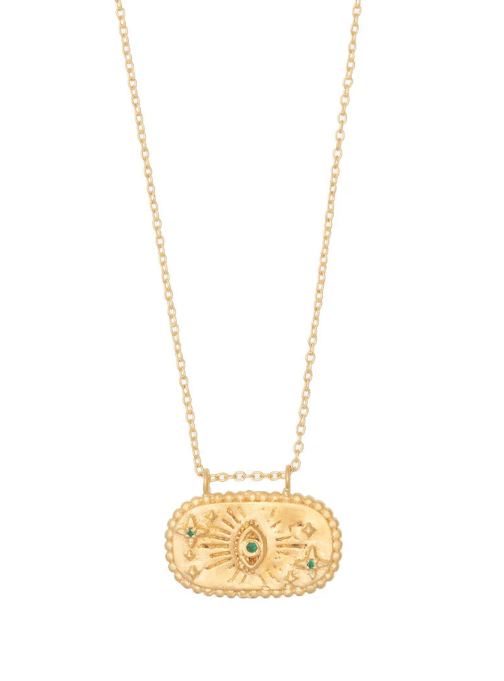 Berber Necklace - Green Zircon