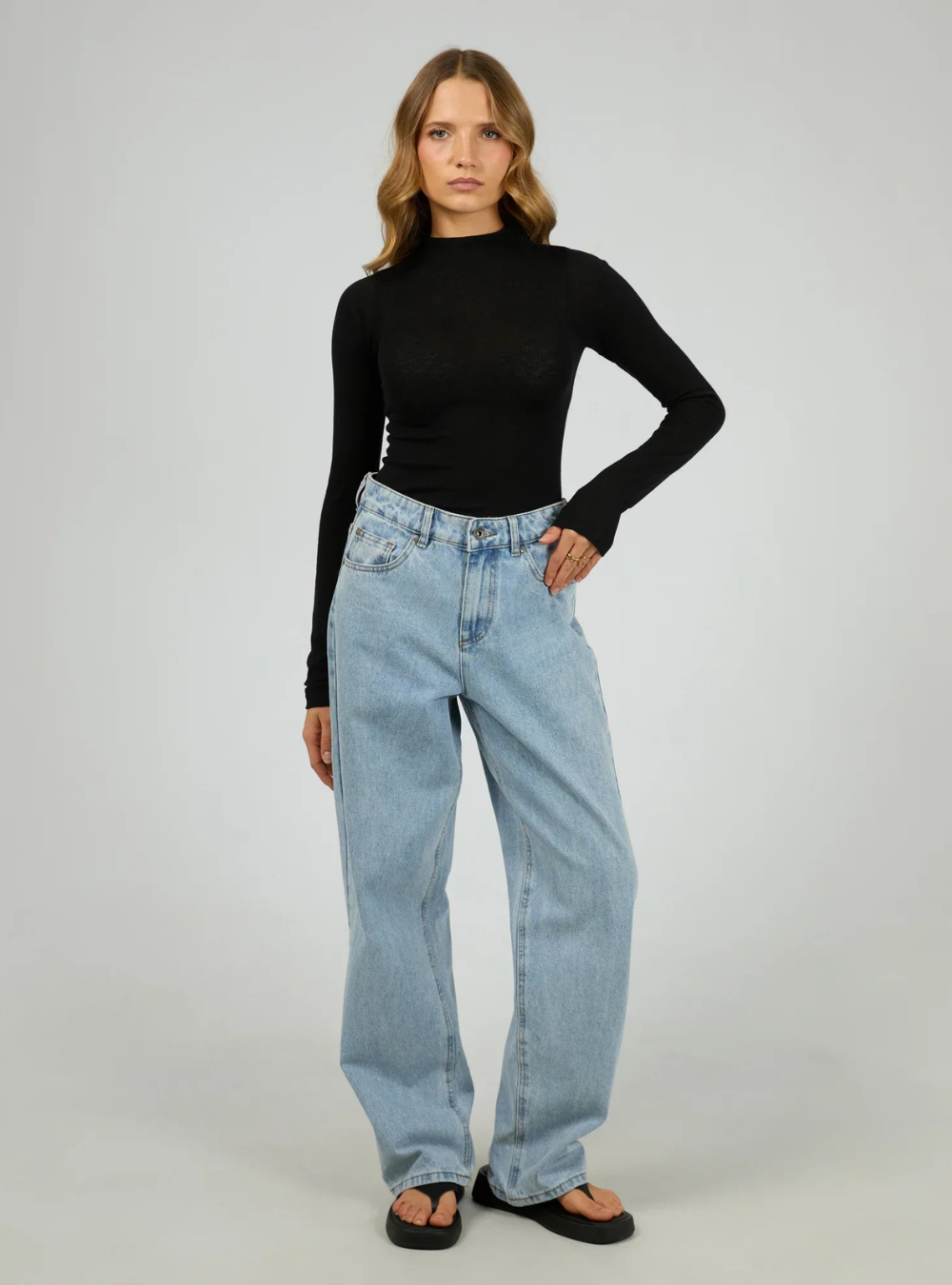 Priya Layering Long Sleeve - Black