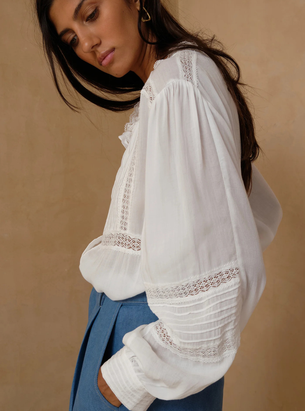 Copenhagen Blouse - Ivory