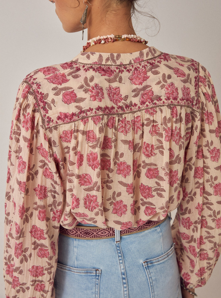 Lennox Blouse - Gordon Roses