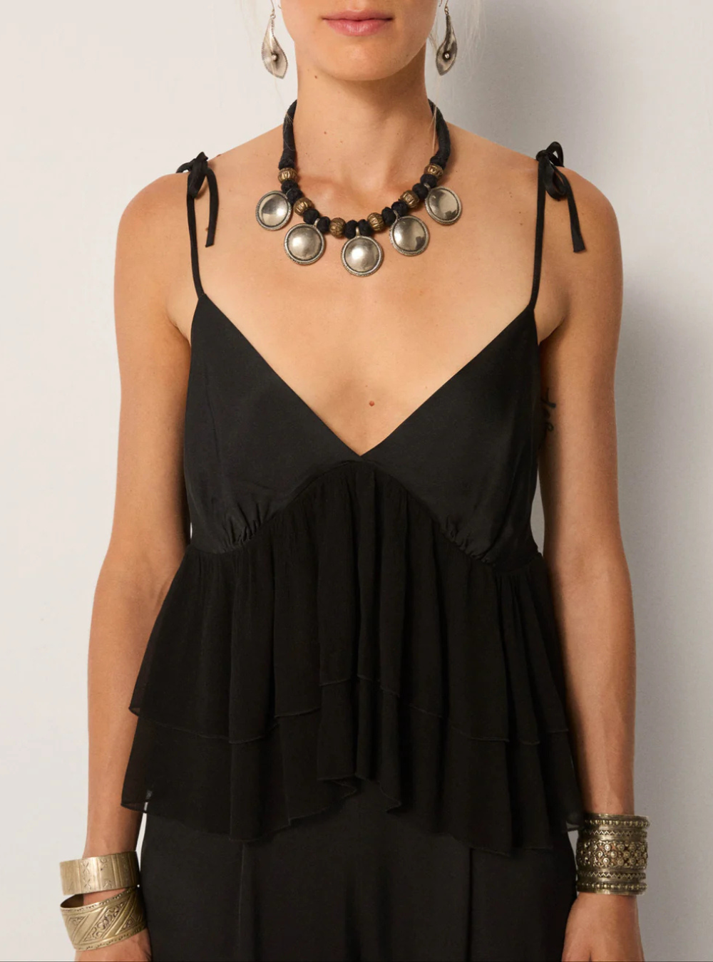 Nadine Blouse - Claire de Lune