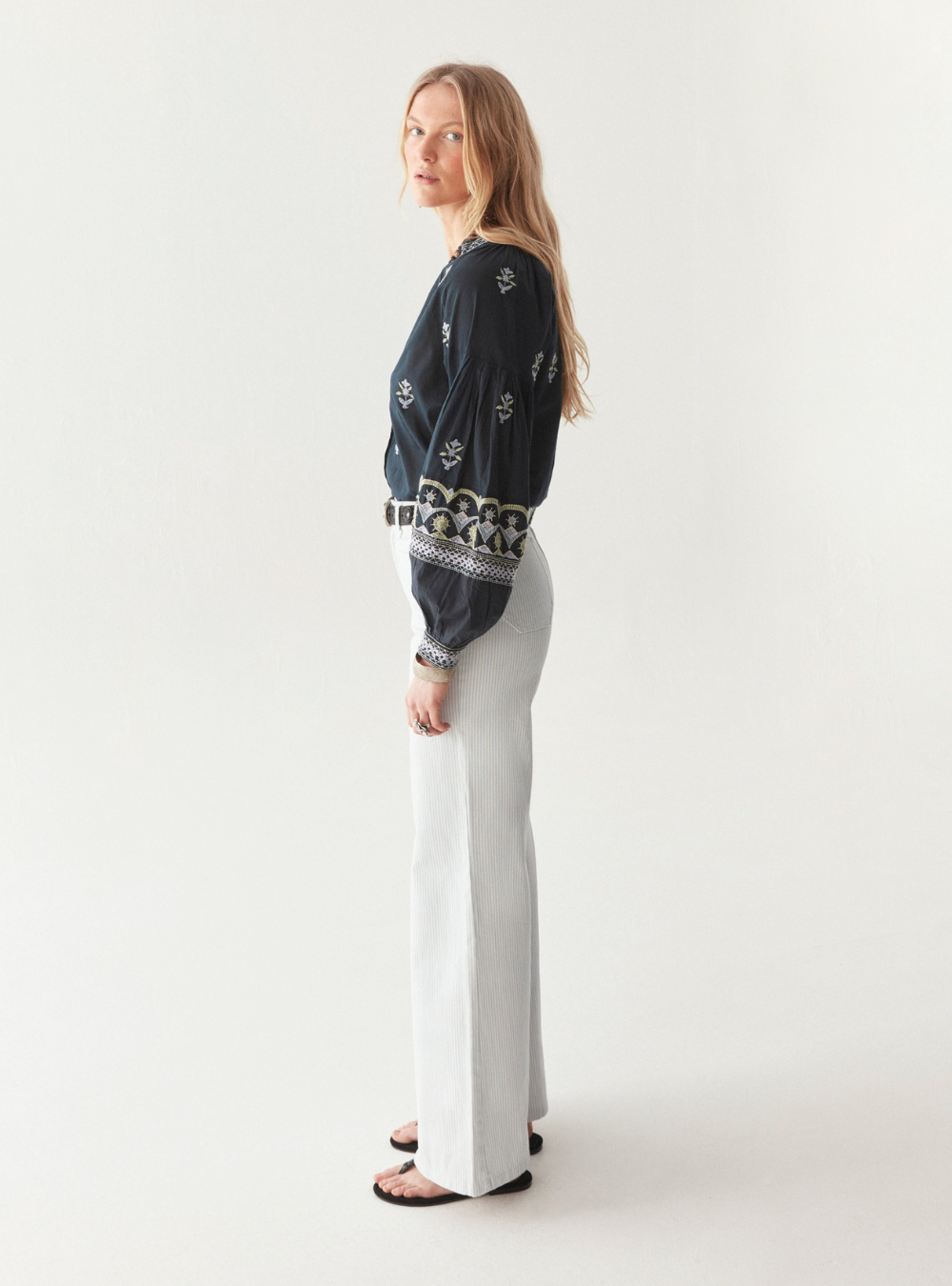 Chandra Blouse - Midnight Wish