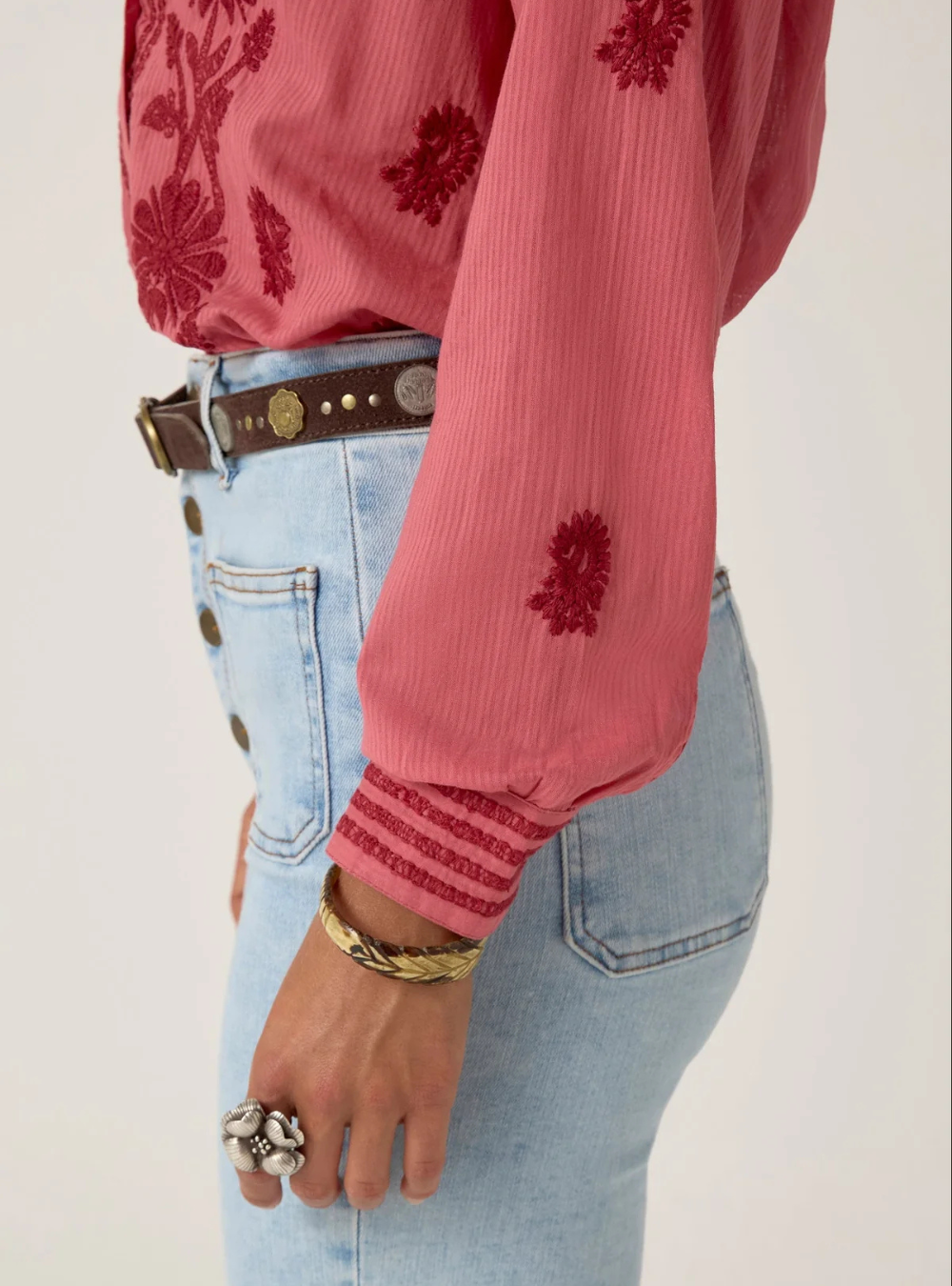 Ringo Shirt - Clavel Framboise