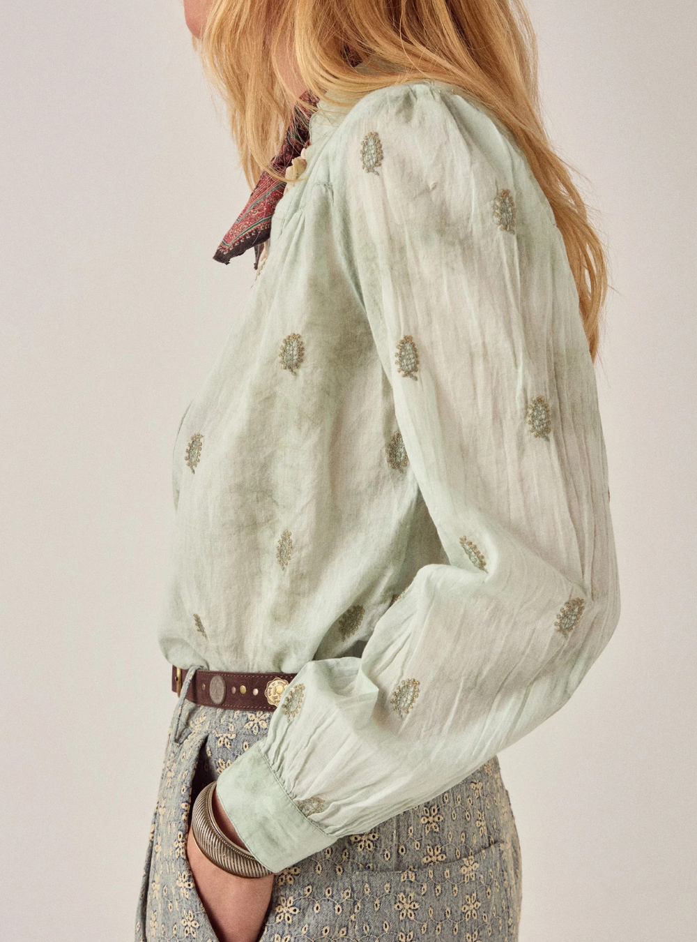 Rani Shirt - Mineral Jade
