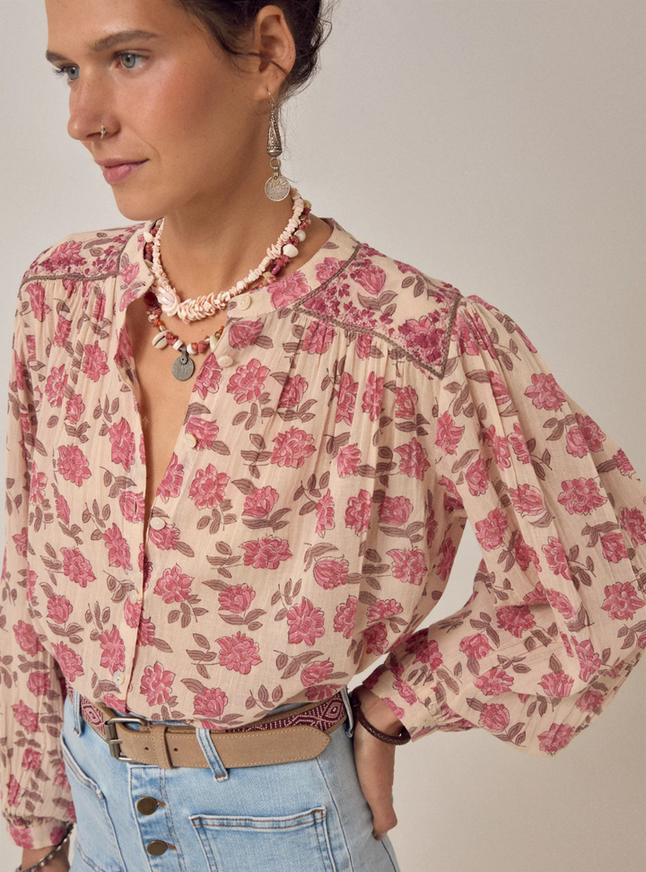 Lennox Blouse - Gordon Roses
