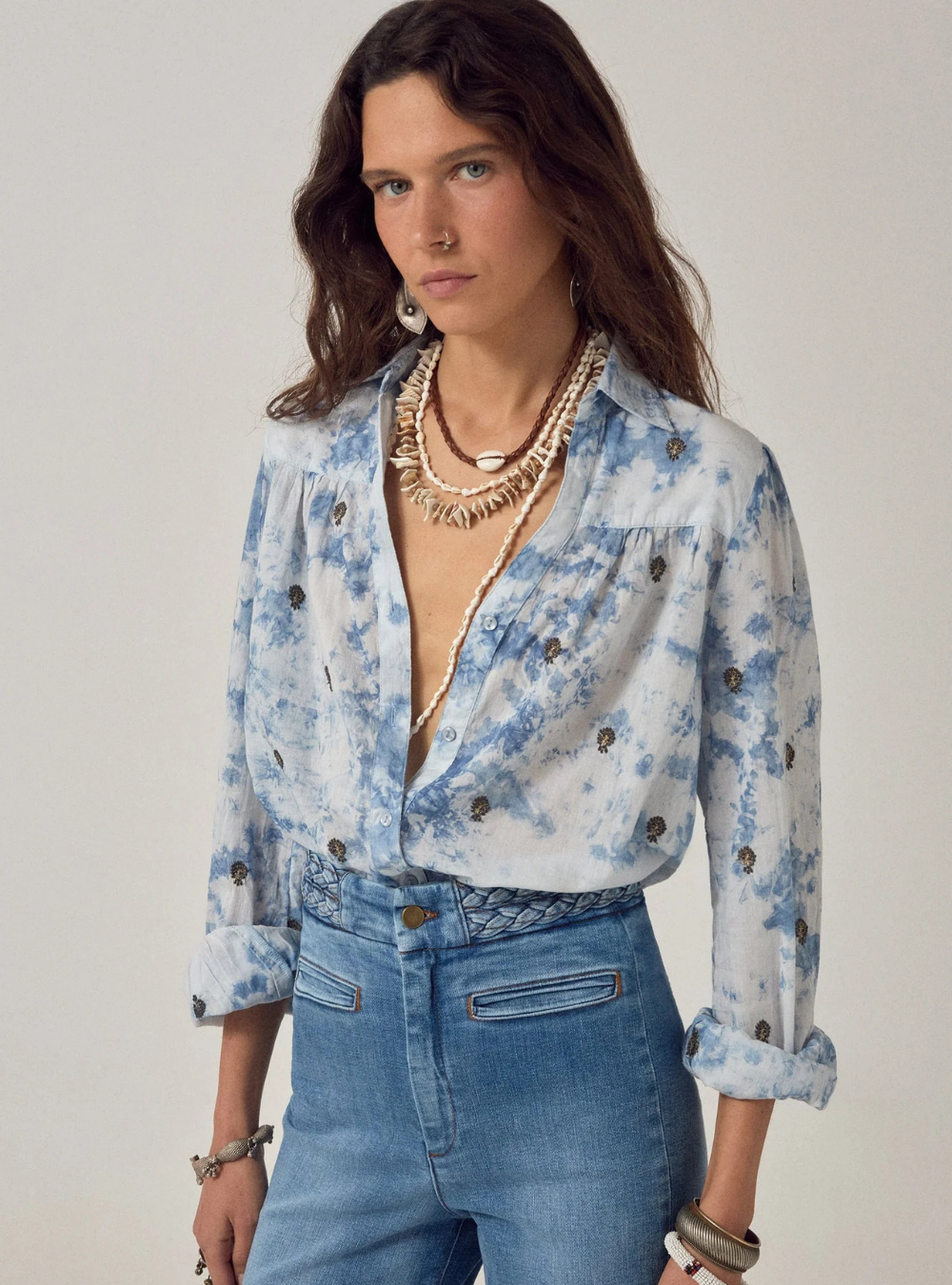 Rani Shirt - Mineral Zafiro