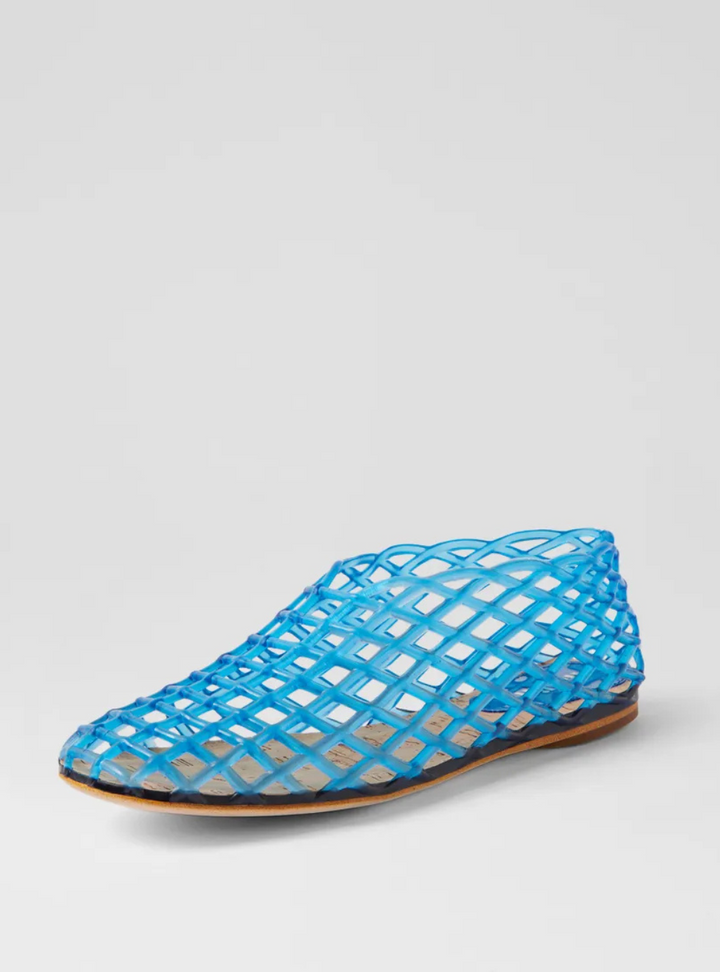 Piknic Jelly Flat Shoes - Electric Blue