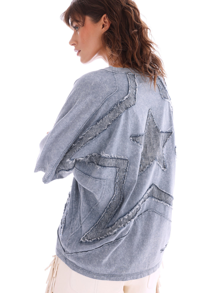 Blue Star 3D Batwing Tee | PRE-ORDER