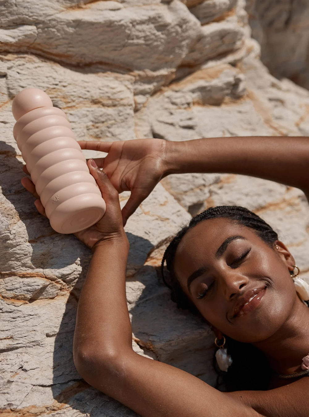 The Bubble Reusable Water Bottle 700ml - Blush