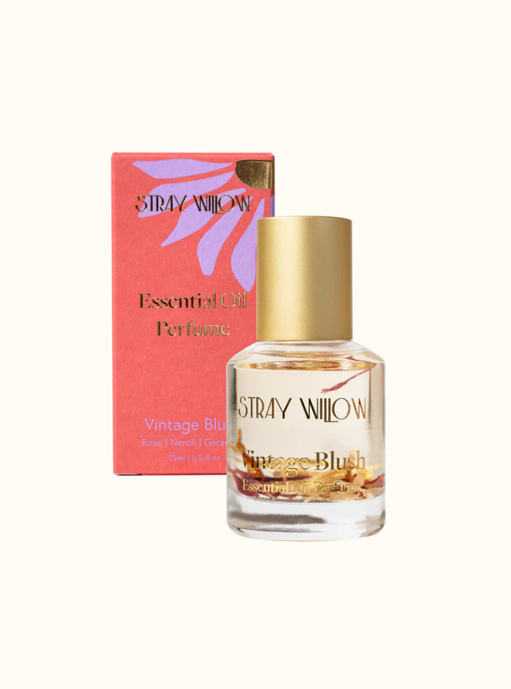 Essential Oil Perfume Roller - Vintage Blush