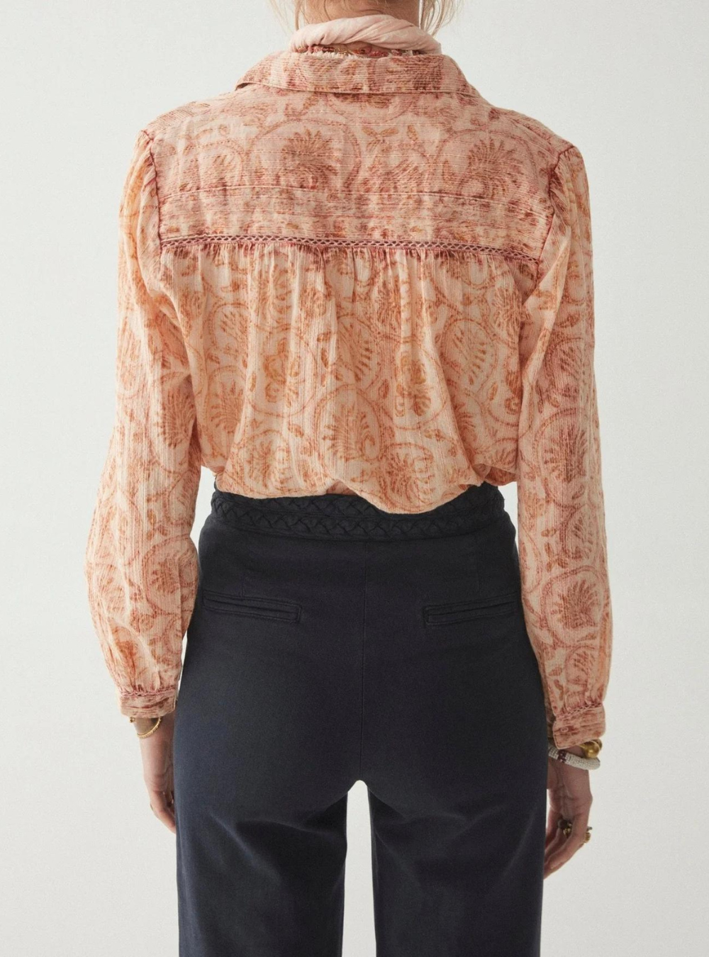 Bob Blouse - Vintage Rose