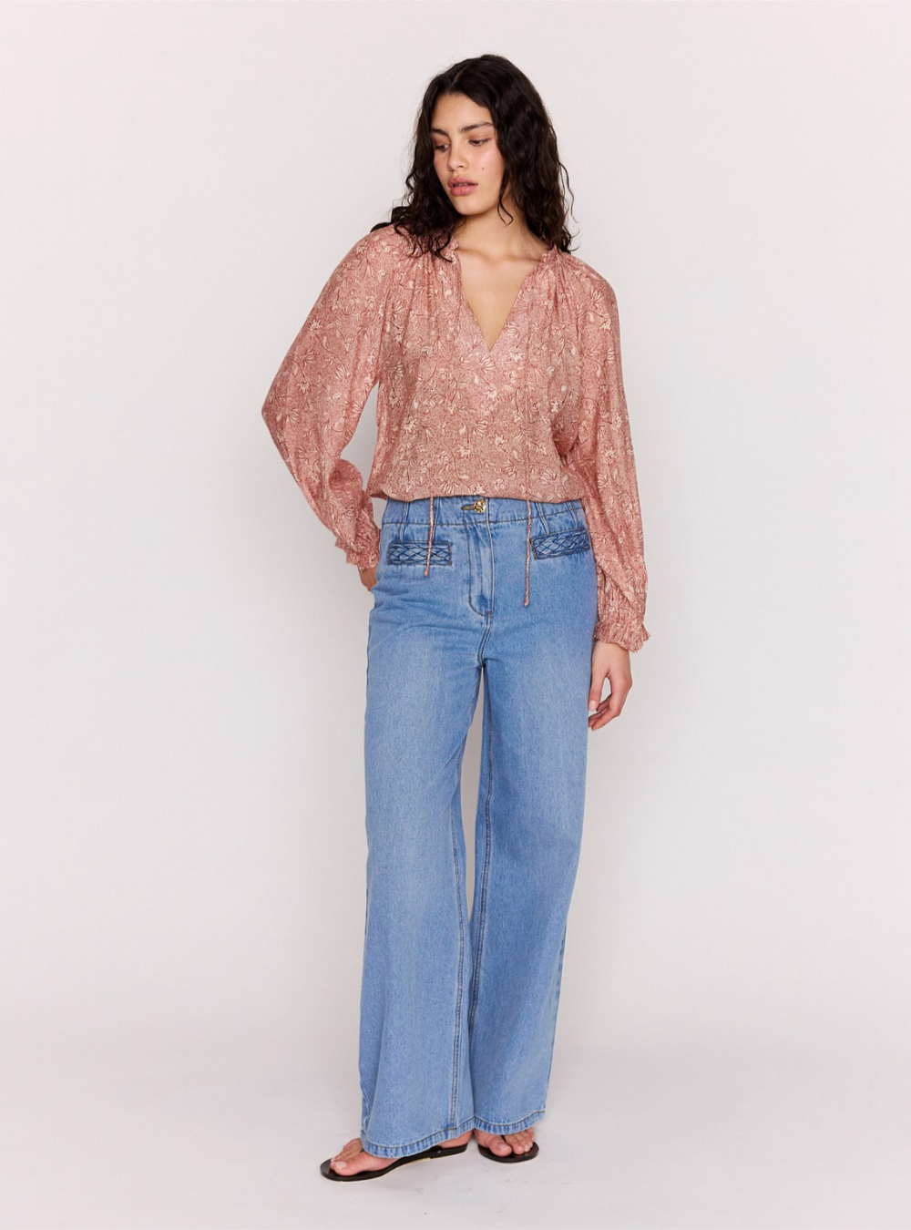 Yasmin Blouse - Boho Floral