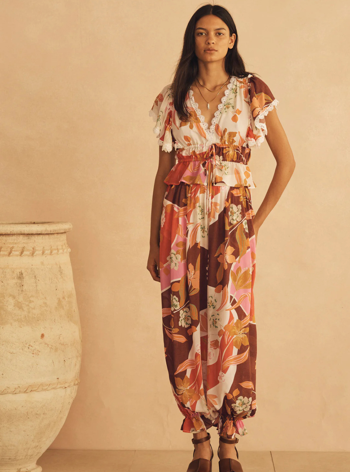 Lucca Silk Blousson Pant