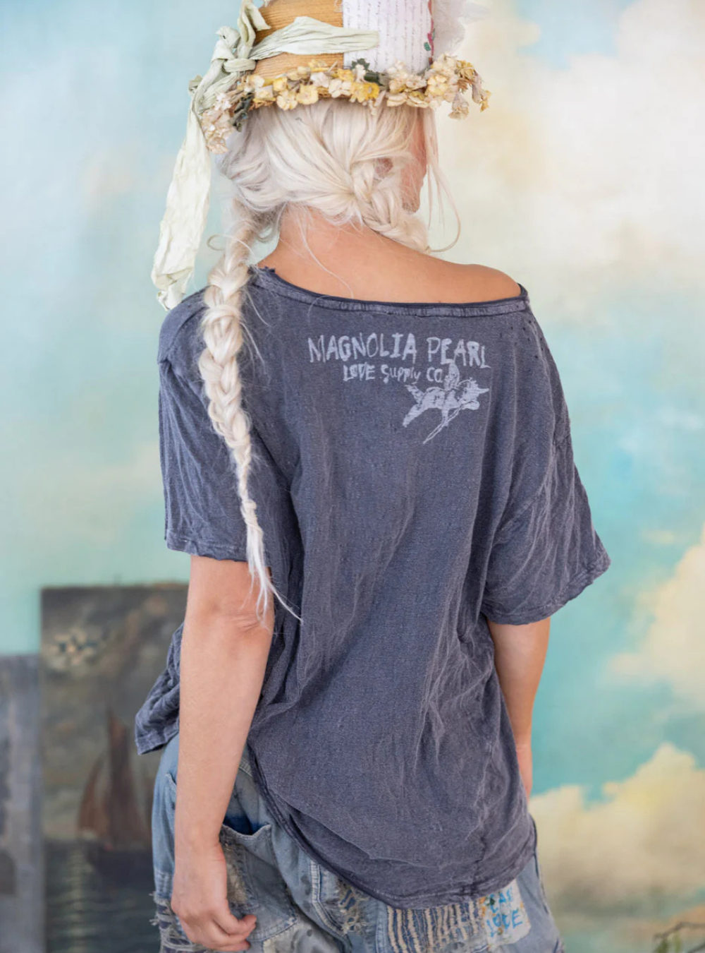 Magnolia Pearl Boyfriend Tee 1031 - Ozzy