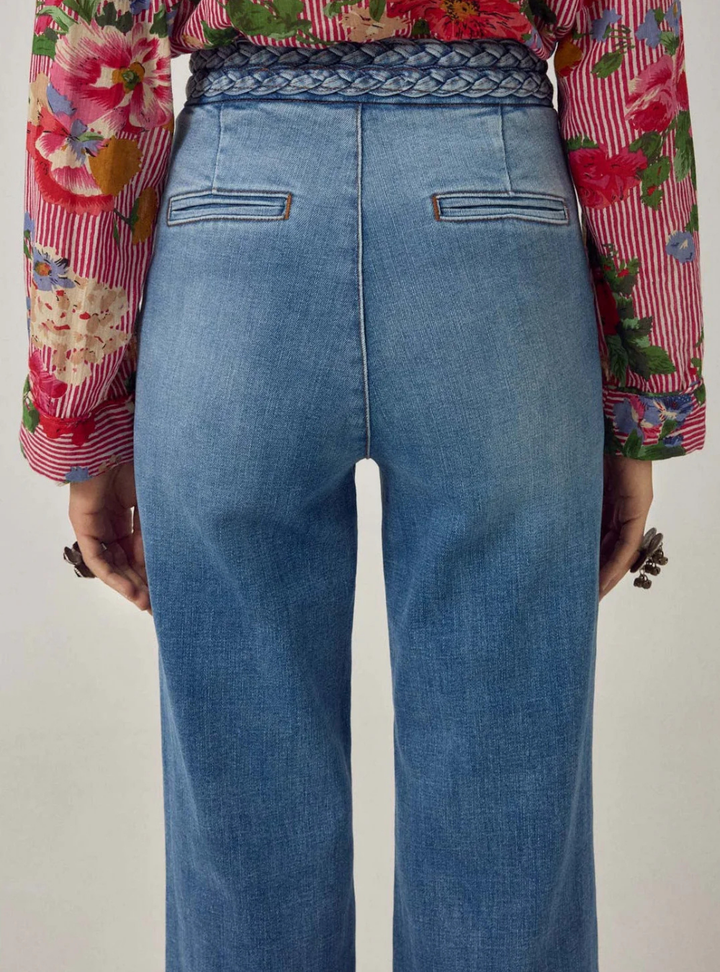 Cher Pant - Braid Denim