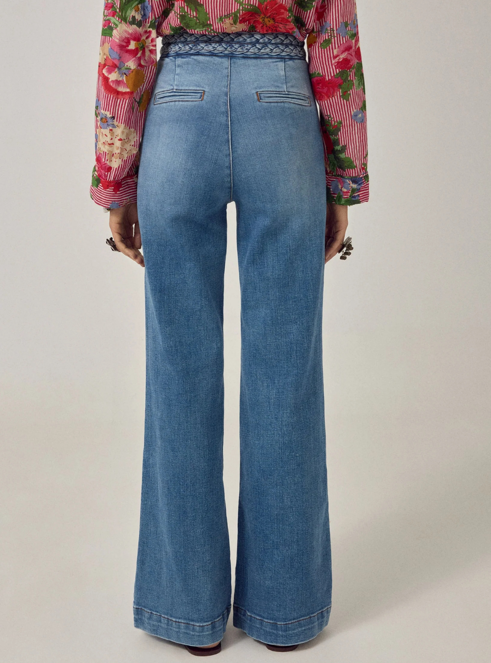 Cher Pant - Braid Denim