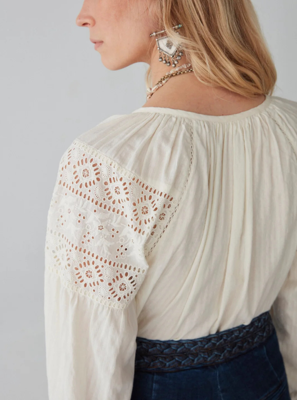 Josephine Blouse - Broderie Merengue