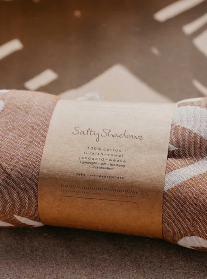 Aztec Turkish Towel - Brown