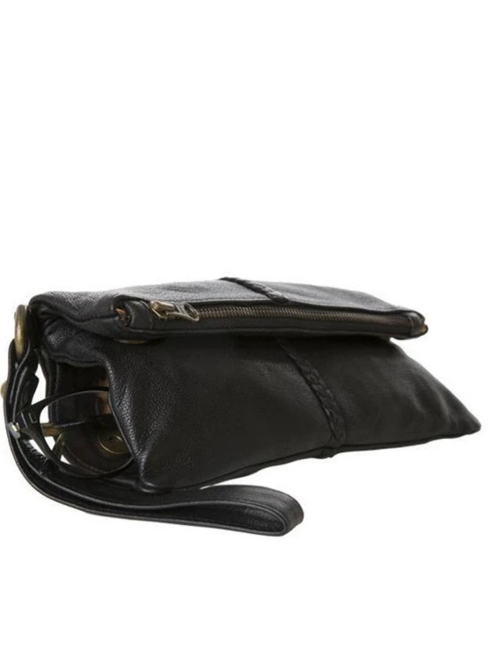 Luna Soft Clutch - Black