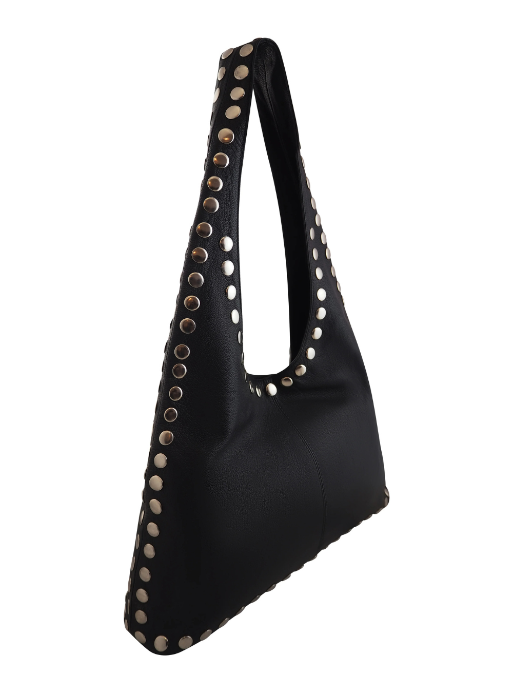 Jenna Studded Hobo - Black