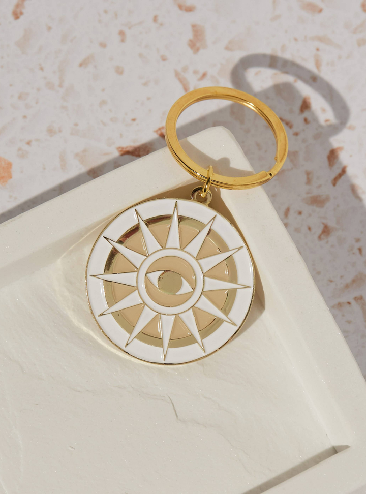 Mati Enamel Keychain