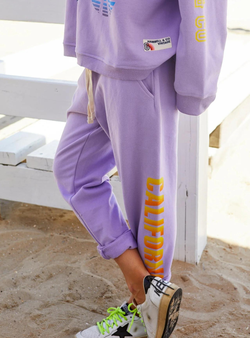 California Track Pant - Lavender