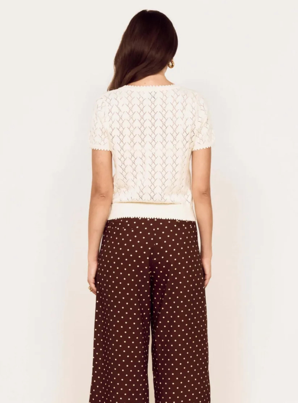 Calla Knit Cardi - Ivory