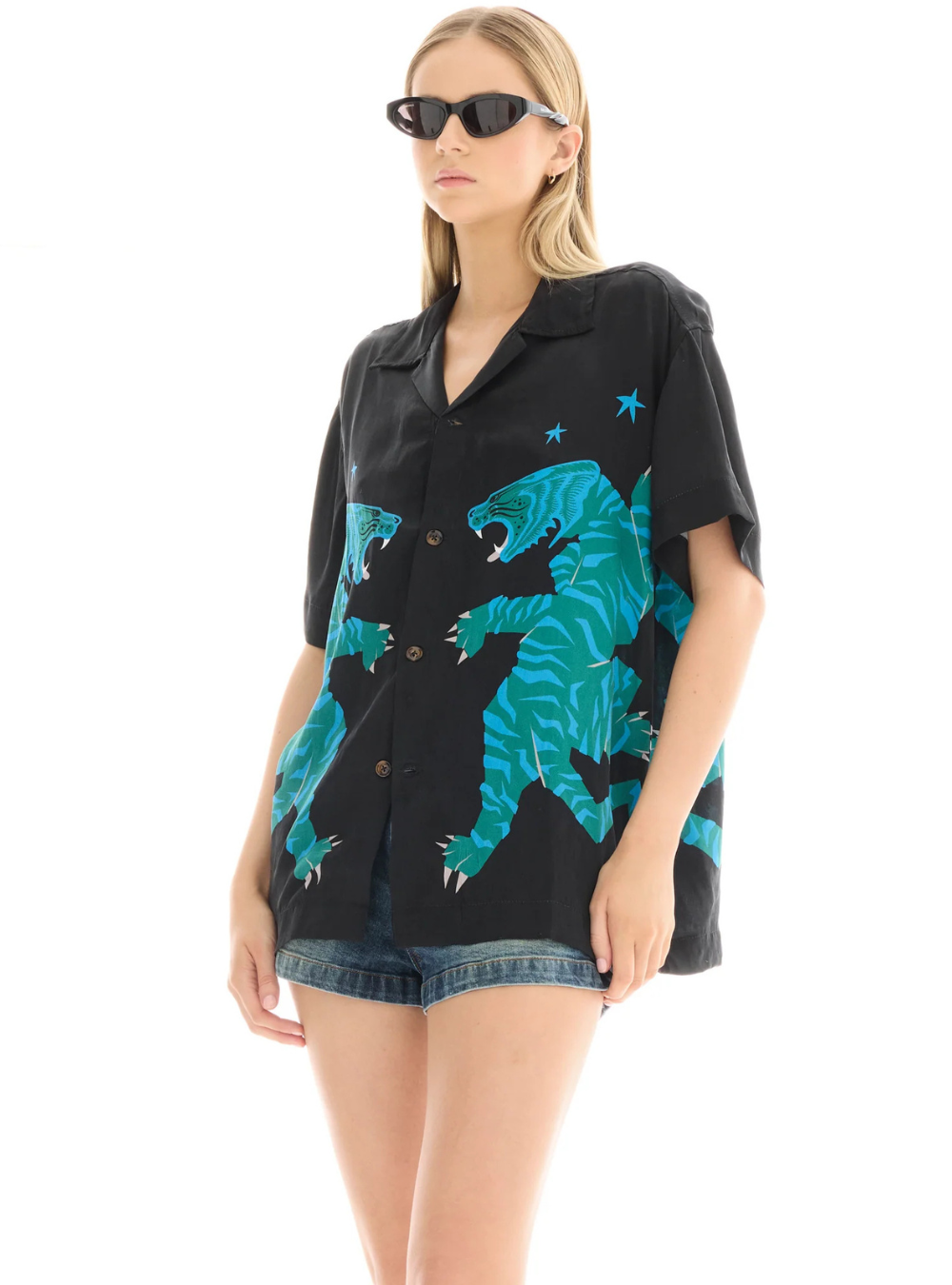 Osaka Silk Unisex Camp Shirt