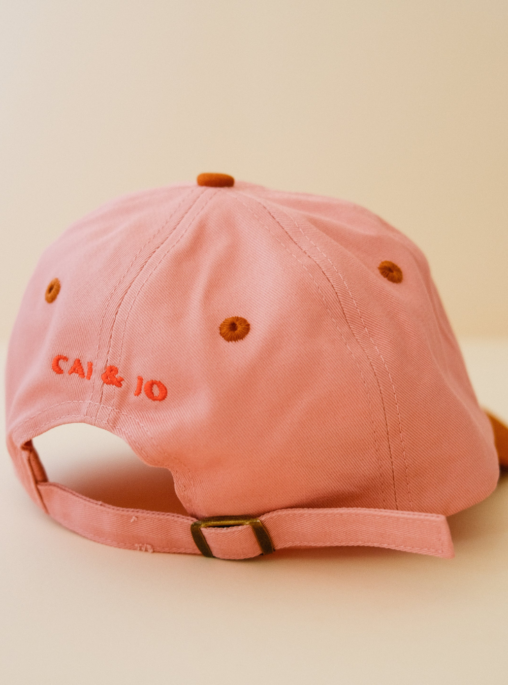 Hibiscus Embroidered Cap