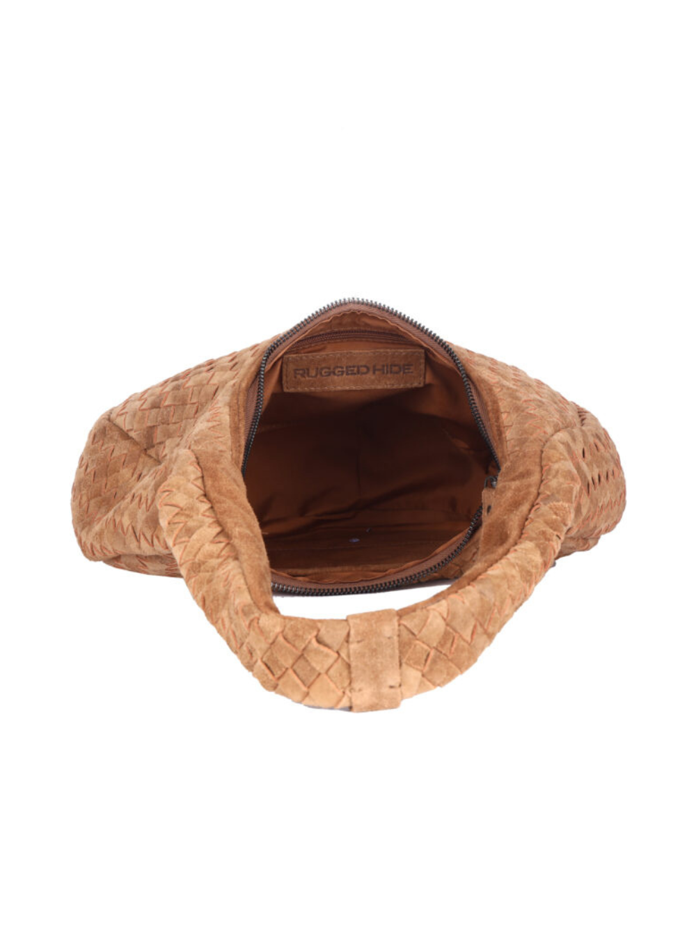 Tigerlily Suede Bag - Caramel