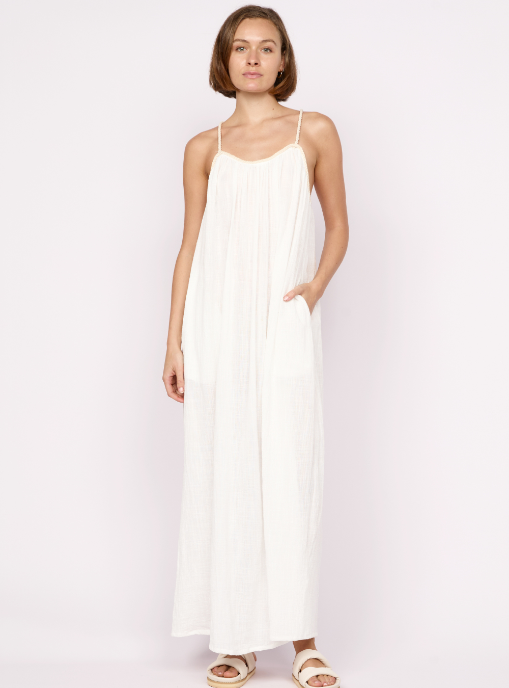 Solana Maxi Dress - Cream