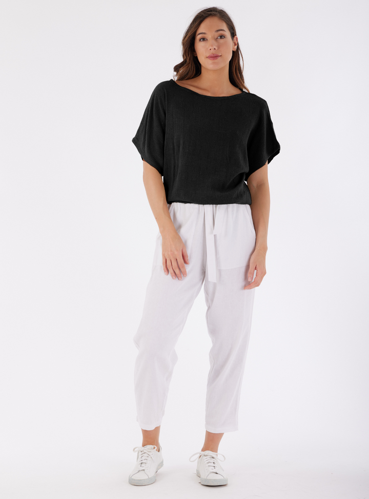 Tuscan Linen Pant - White