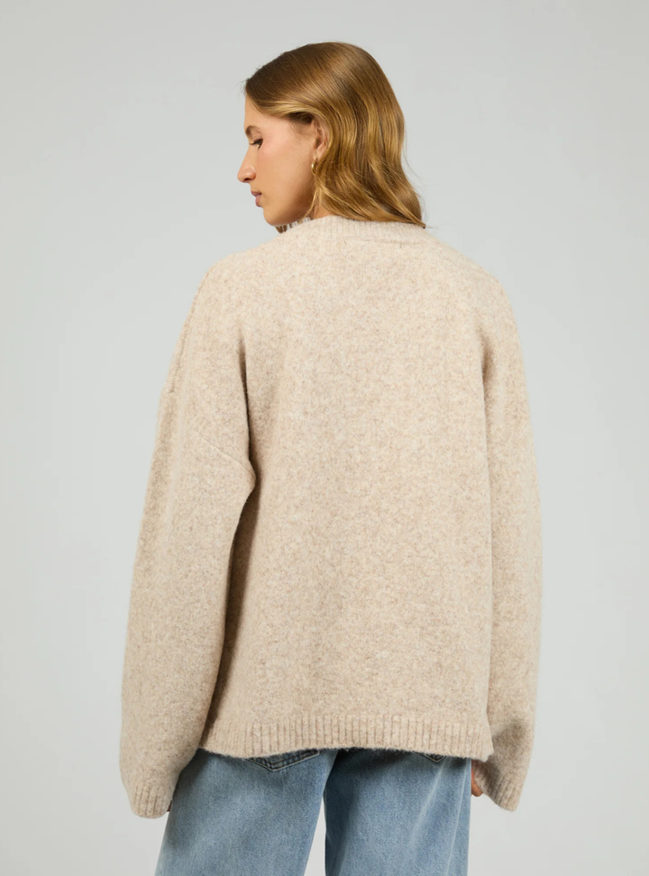 Willow Knit Cardigan - Oat