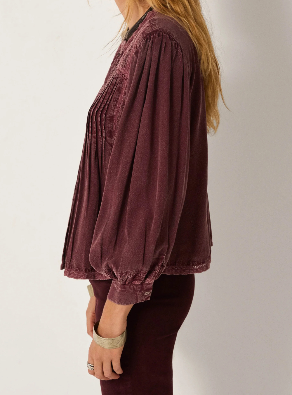 Carmen Blouse - Clay Red
