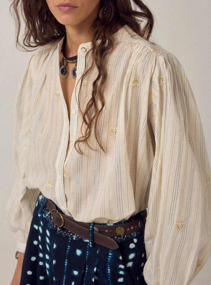 Caroline Blouse - Starry White