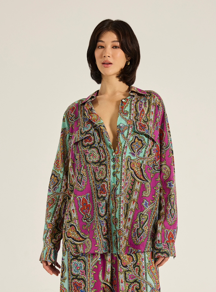 Caya Aura Shirt - Magenta