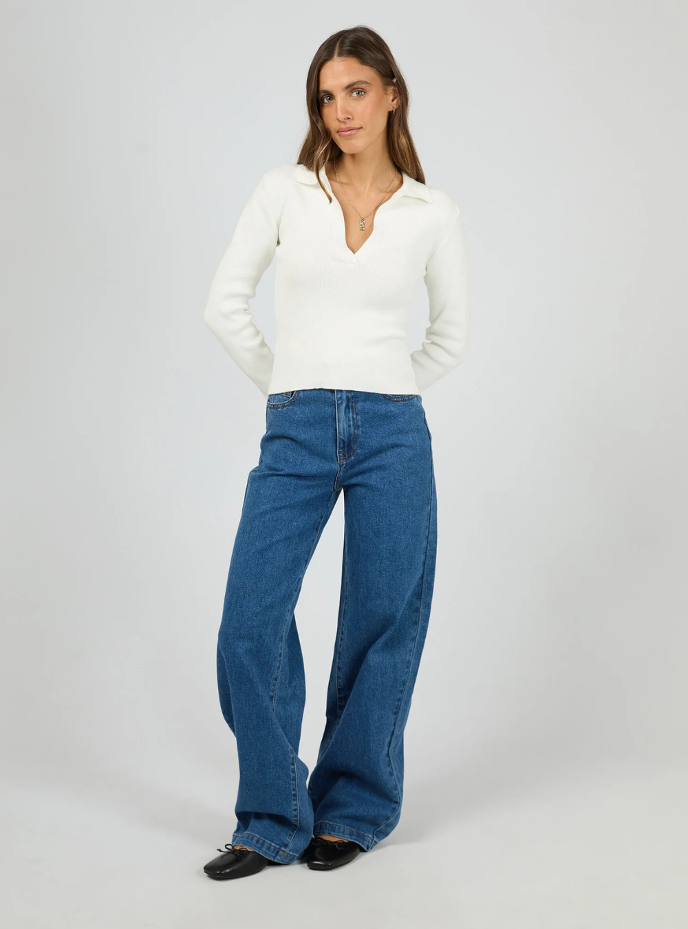 Cecilia Knit - Vintage White