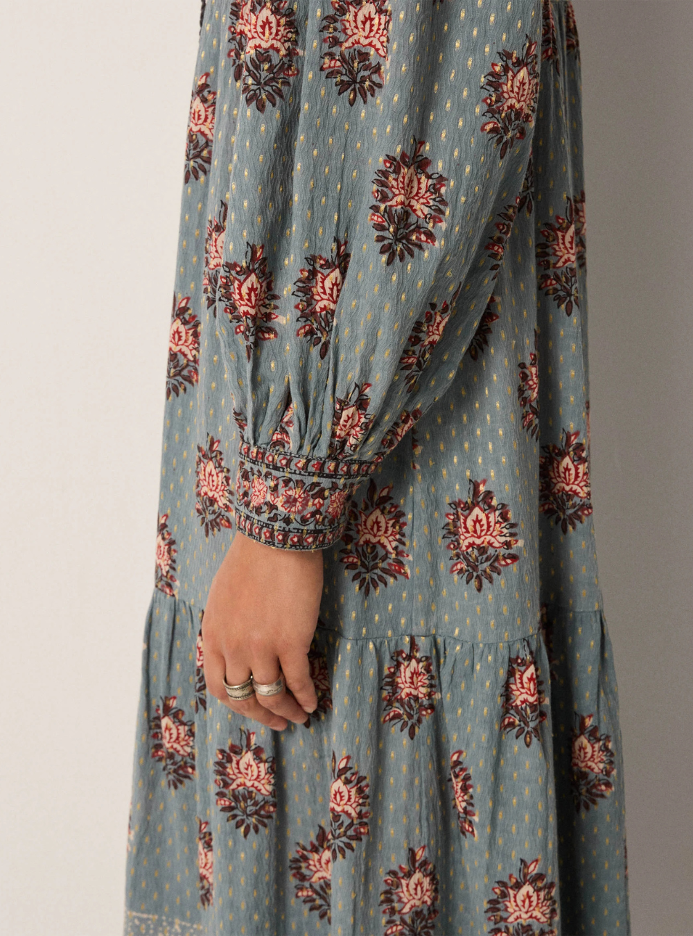 Allegra Dress - Cerulean Mist