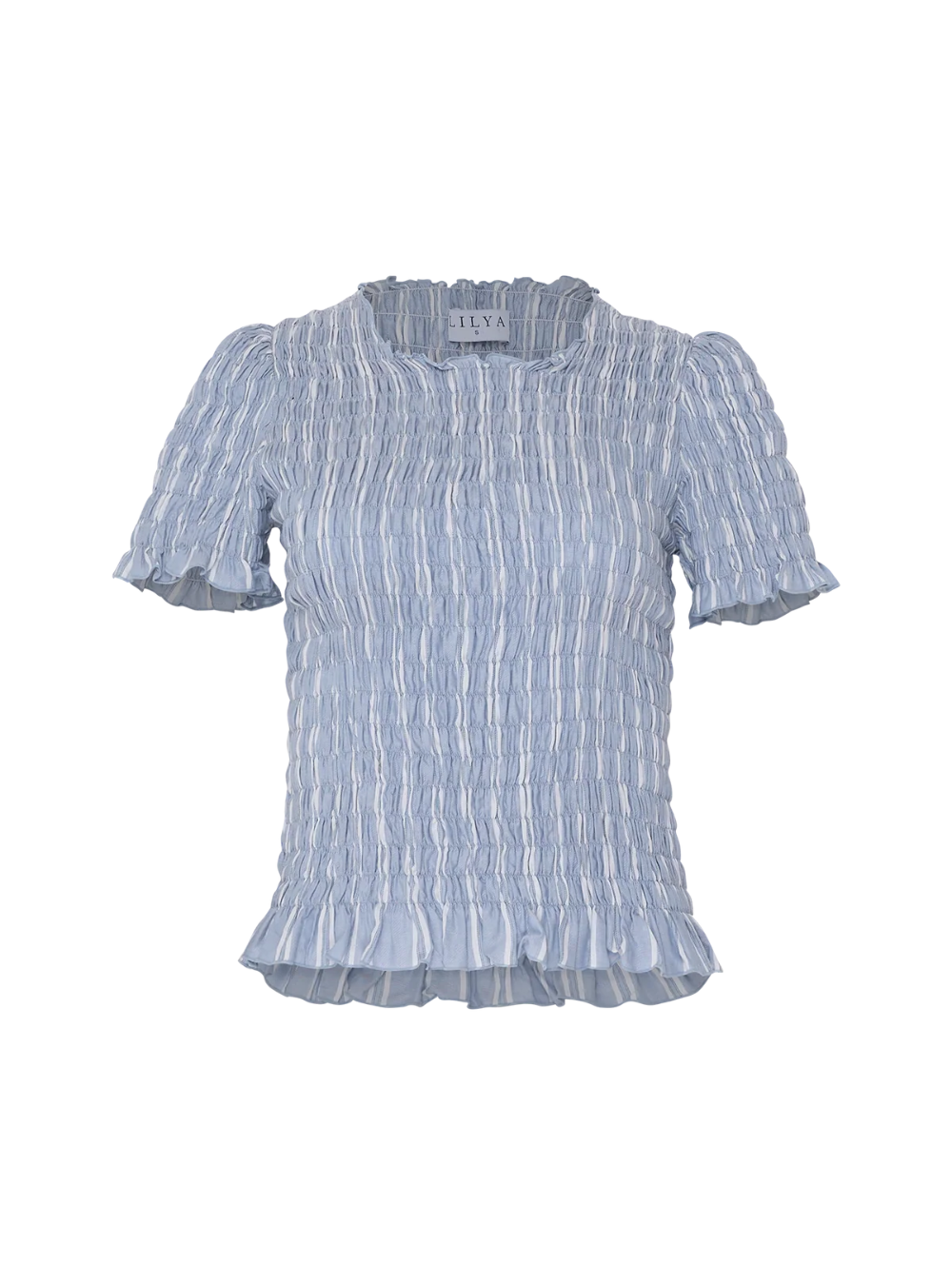 Raincloud Top - Chambray Stripes