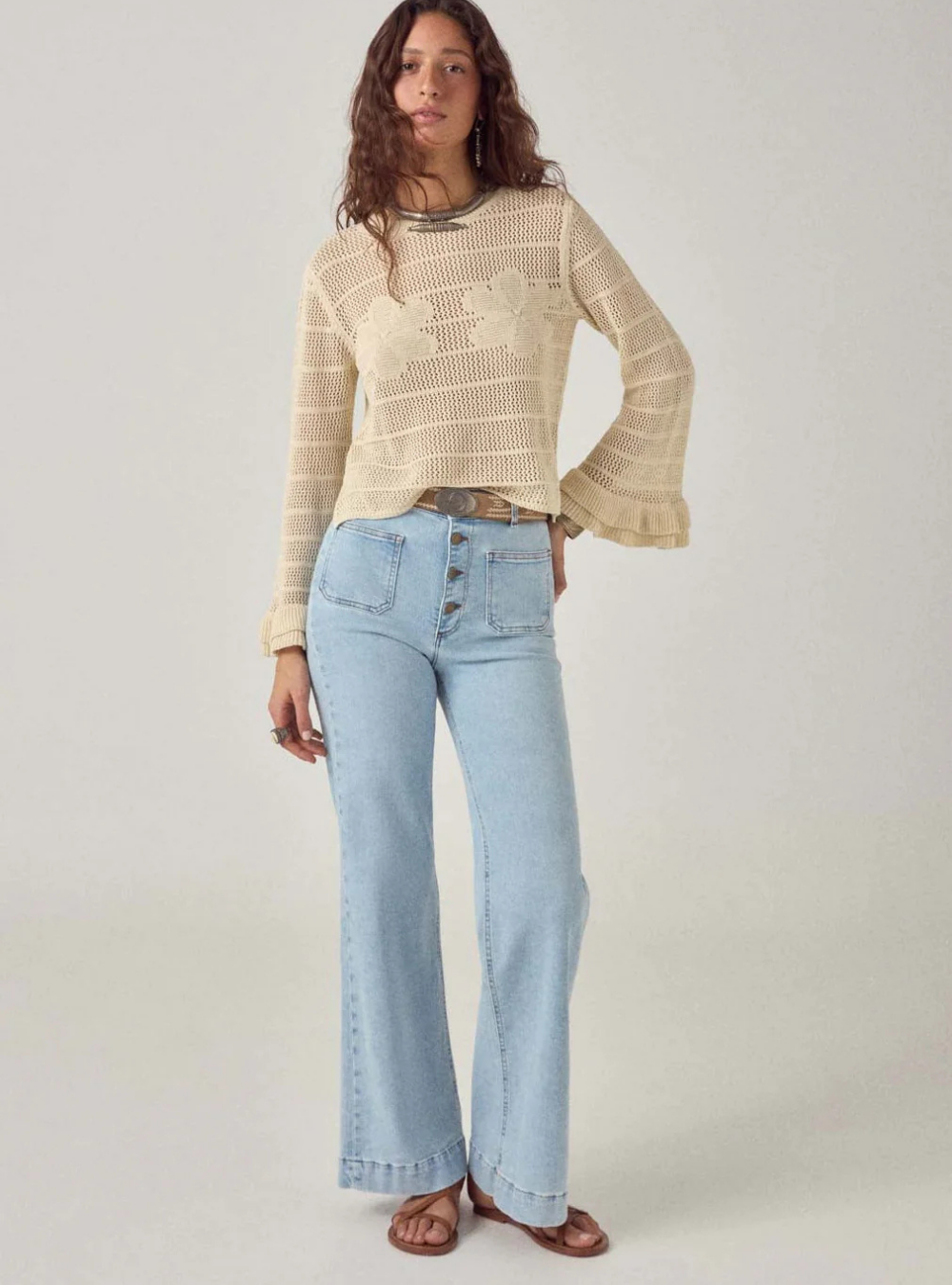 Charlie Pant - Bleach Blue Denim