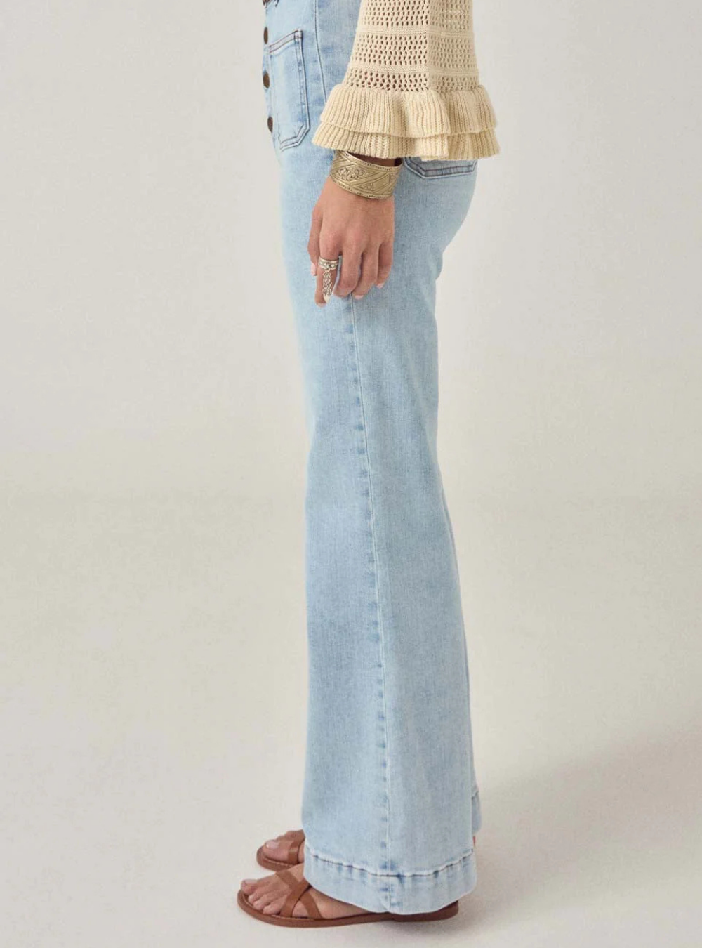 Charlie Pant - Bleach Blue Denim