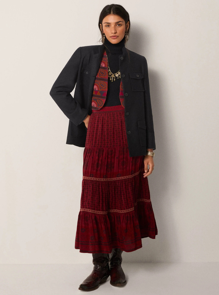 Josephine Skirt - Château Bordeaux