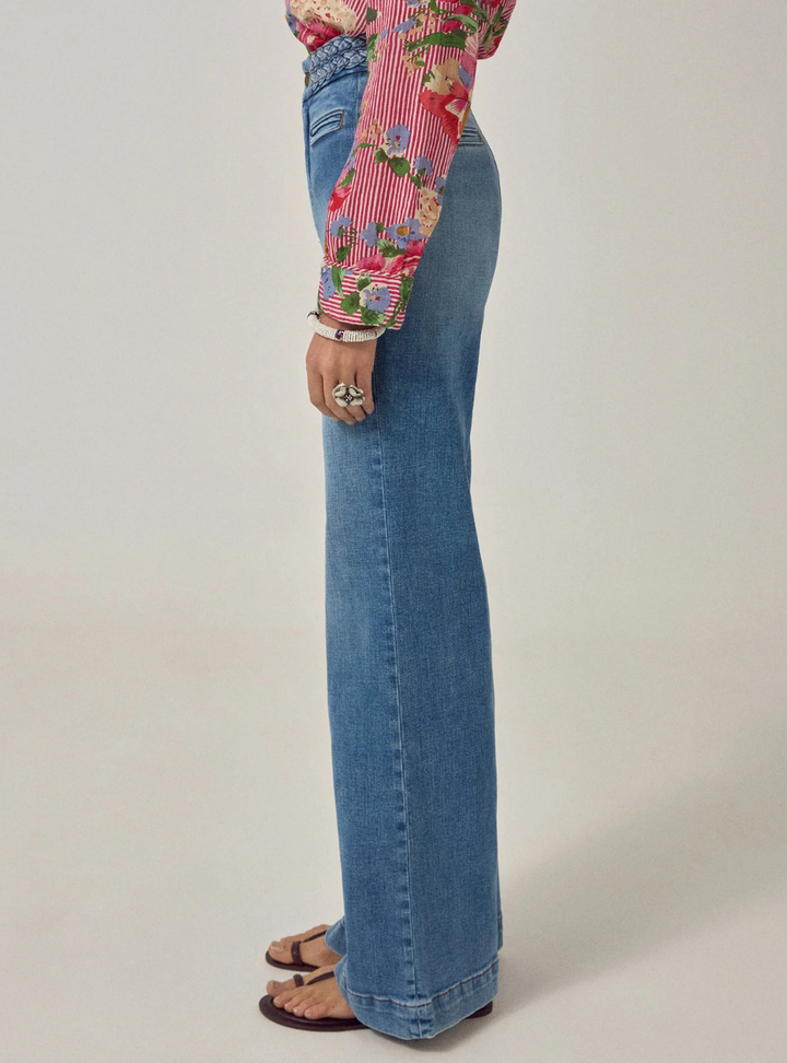 Cher Pant - Braid Denim